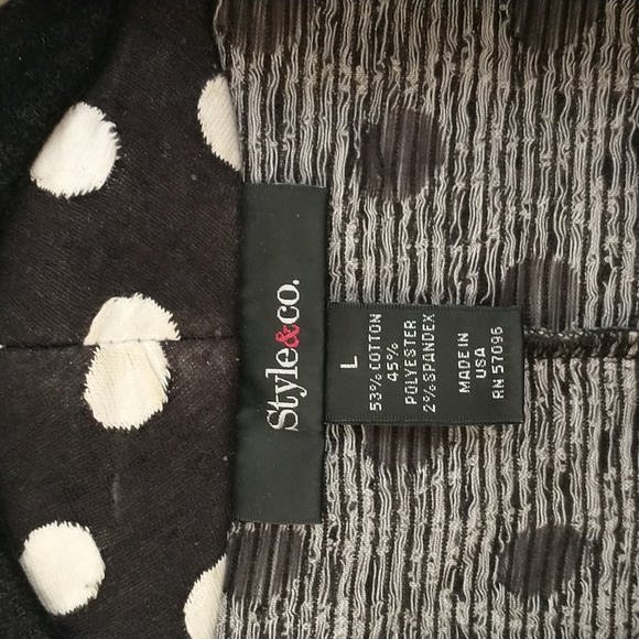 Peplum polka dot blazer - Picture 3 of 3